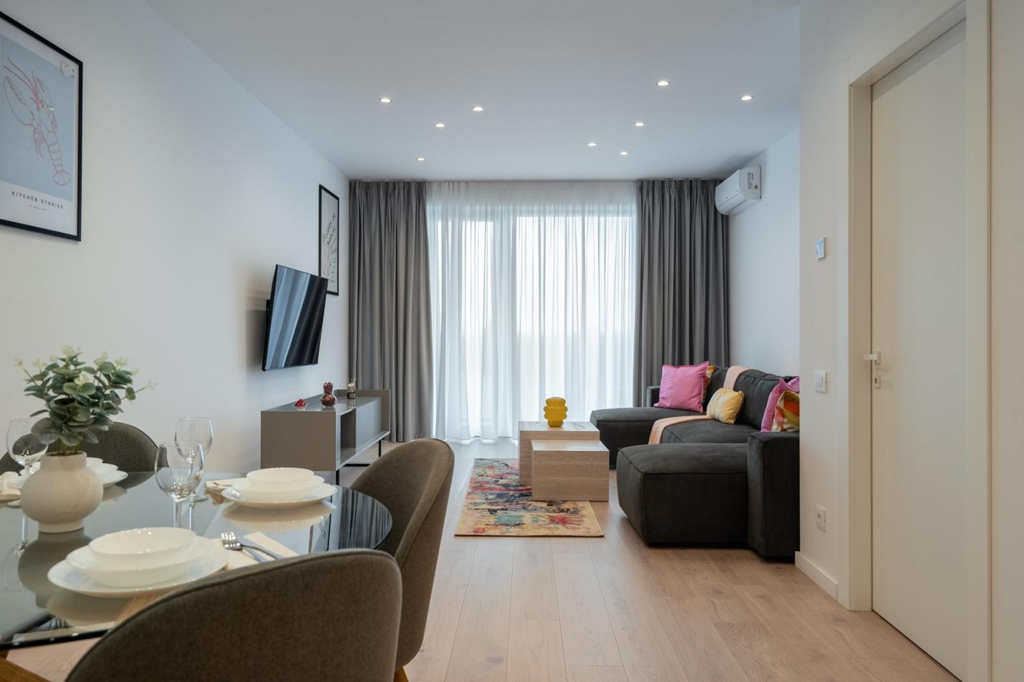 Apartament de familie cu 2 dormitoare şi vedere